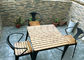 بسيطة الحديثة الصلبة خشبية الأثاث في الهواء الطلق شرفة الجدول كرسي مجموعة للترفيه مقهى بار المزود